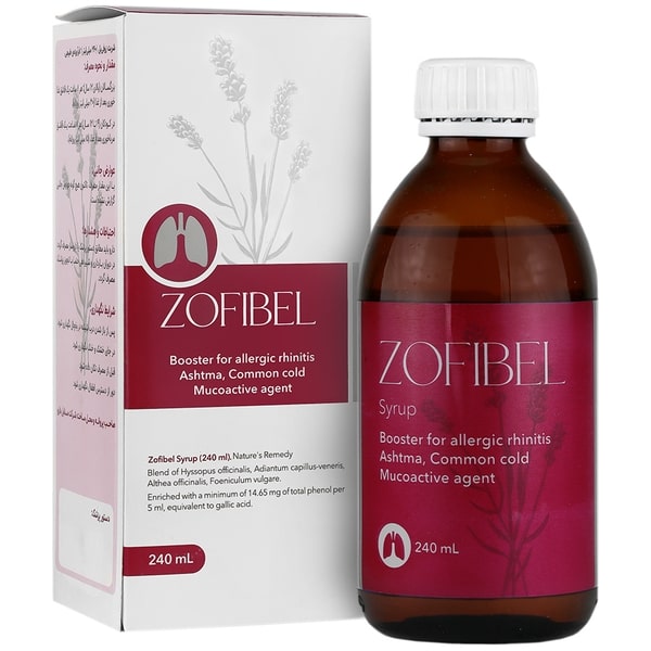 شربت زوفی بل (زوفا) سنابل دارو
