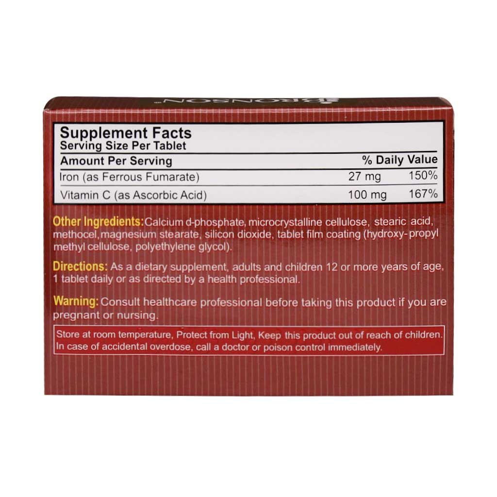 قرص پیوسته رهش آهن و ویتامین سی